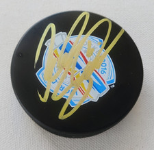 ANTON STRALMAN 2016 SWEDEN WORLD CUP SIGNED AUTO NHL HOCKEY PUCK