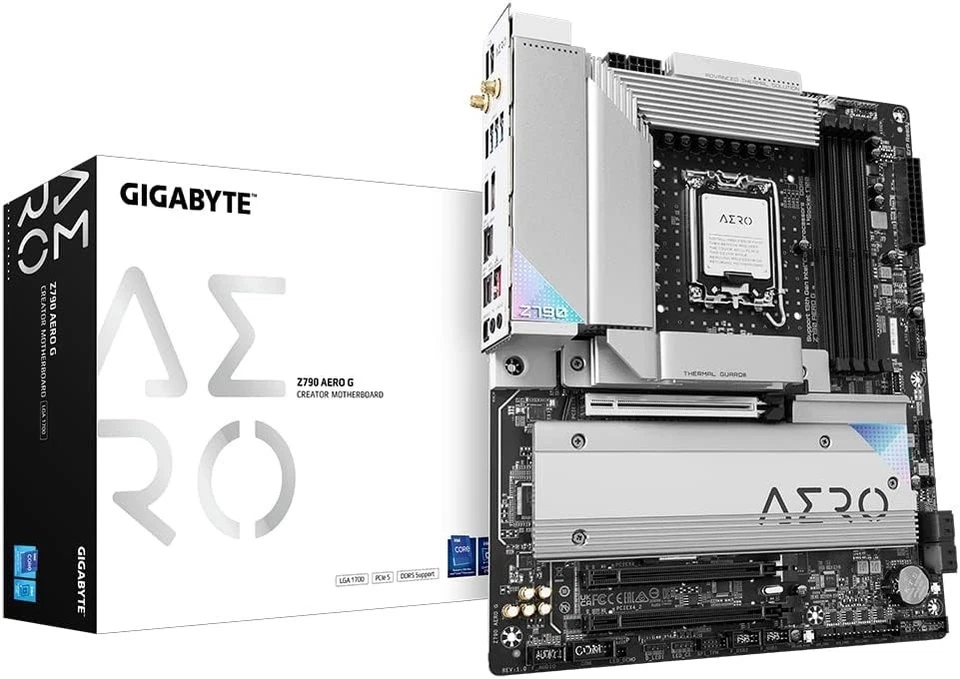 Gigabyte Z790 AERO G Motherboard Socket 1700/Z790/DDR5/S-ATA 6Gb/s/ATX