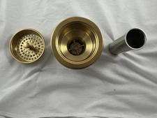 Kohler 8801-2MB Duostrainer Sink Strainer Sink Drain and Strainer Modern Brass