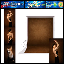 UrcTepics 8x10ft Brown Professional Abstract Textured Photography Backdrop for S