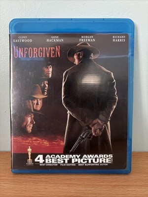 Unforgiven DVD Clint Eastwood 4 Academy Awards Best Pictures Blu-ray