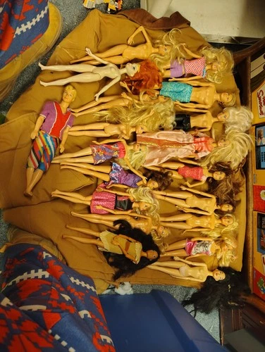1999-2012 Barbies And Ken Dolls And A Horse