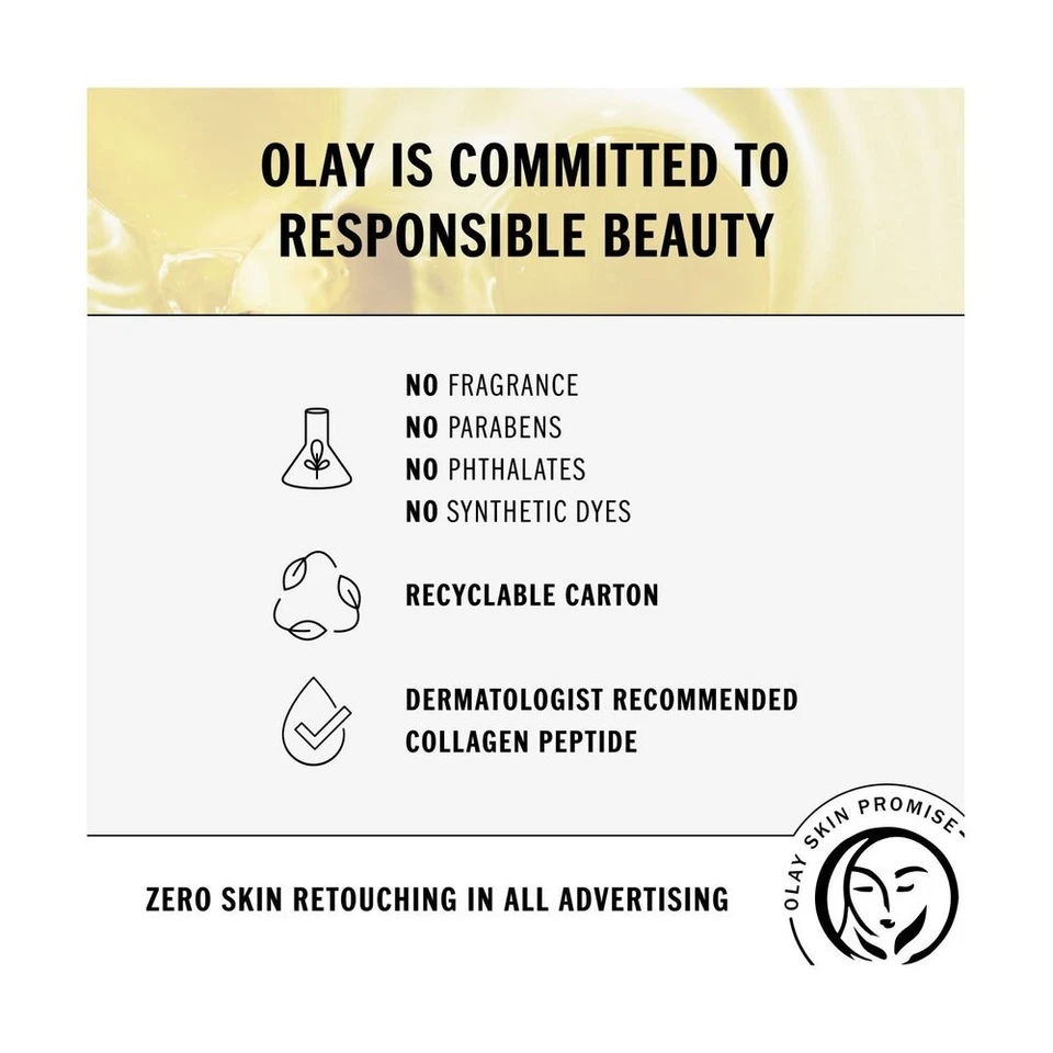 Olay Eyes Collagen Peptide 24 MAX Eye Cream, Fragrance-Free, 0.5 oz - Image 4 of 4