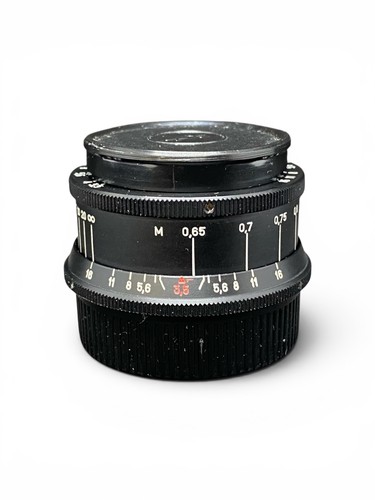 MINT! Soviet INDUSTAR 50-2 50mm f/3.5 Lens Screw M42, Black version *SERVICED*