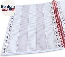 Notebook Planner, 5 Column Appointment Book – Large 10" X 13.5" Undated 2025 Pla