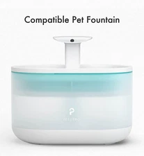 PETLIBRO Capsule Automatic Pet Water Fountain 2.1L Purple Sealed New in Box