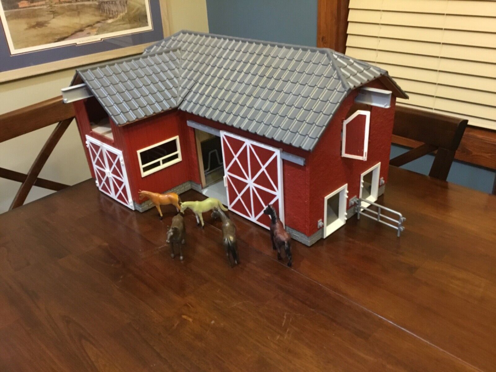 Schleich Farm World Large Red Barn Animals Accessories Playset 