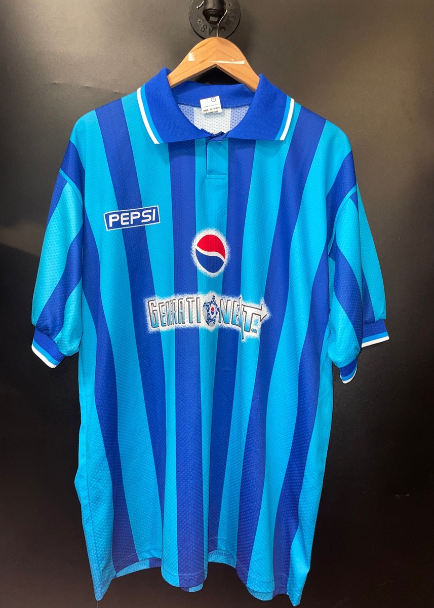 ウェア 90s PEPSI Archive Design Football shirt Vintage RARE Pepsi X AOF Art Of Football 90S 00S Jersey
