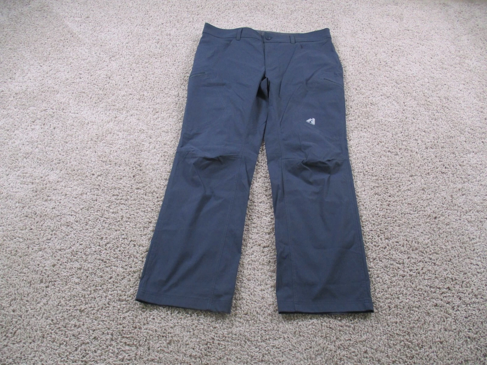 Eddie Bauer Pants Mens 38x32 Blue Chino First Ascend Cargo Outdoors Hiking
