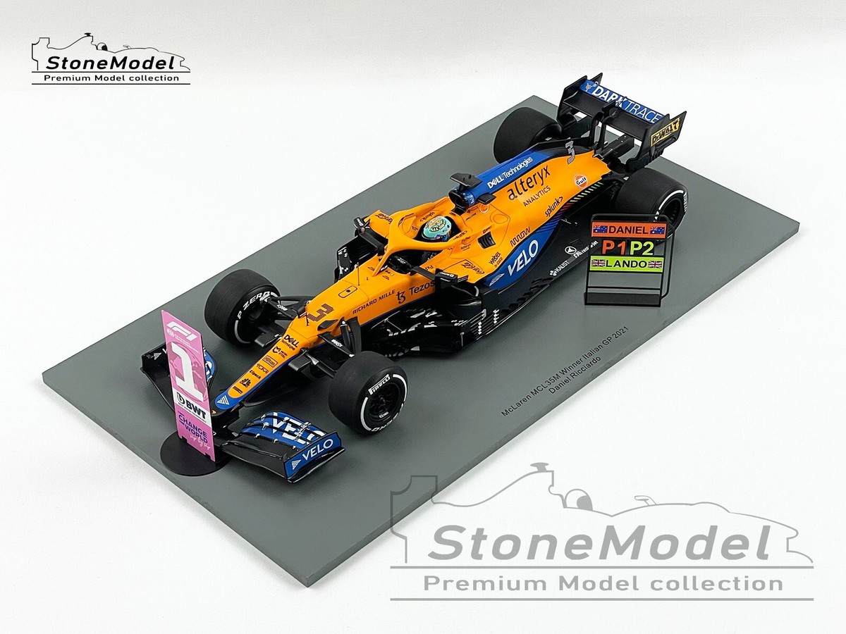 McLaren MCL35M 3rd Monaco GP 2021 ミニカー Mclaren F1 MCL35M #4 Lando Norris Monaco GP 2021 3rd Gulf