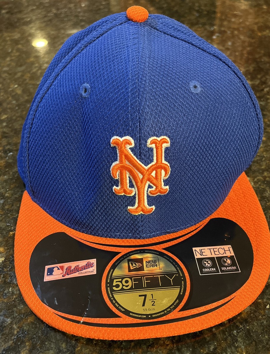 New York Mets Yankees New Era 59Fifty Blue & Orange Baseball