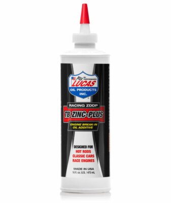#ad LUCAS OIL ENGINE BREAK IN OIL ADDITIVE TB ZINC PLUS 16OZ $14.69