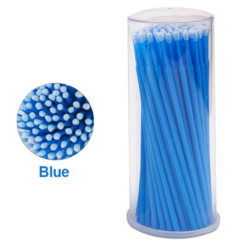 100Pcs Cotton Buds Disposable Ergonomic Design Eyelash Extension Micro Swab Mini - Picture 30 of 37