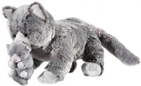 Heunec Softissimo Classics 284173 Soft Toy Cat With Kitten Heunec Softissimo Classics 284173 Soft Toy Cat With Kitten