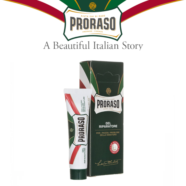 proraso shave cut healing gel