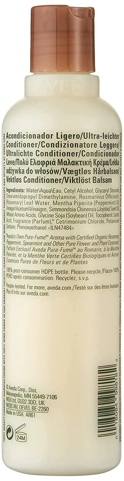 Aveda Rosemary Mint Weightless Conditioner, Creme, 8.5 Fl Oz - Image 2 of 4