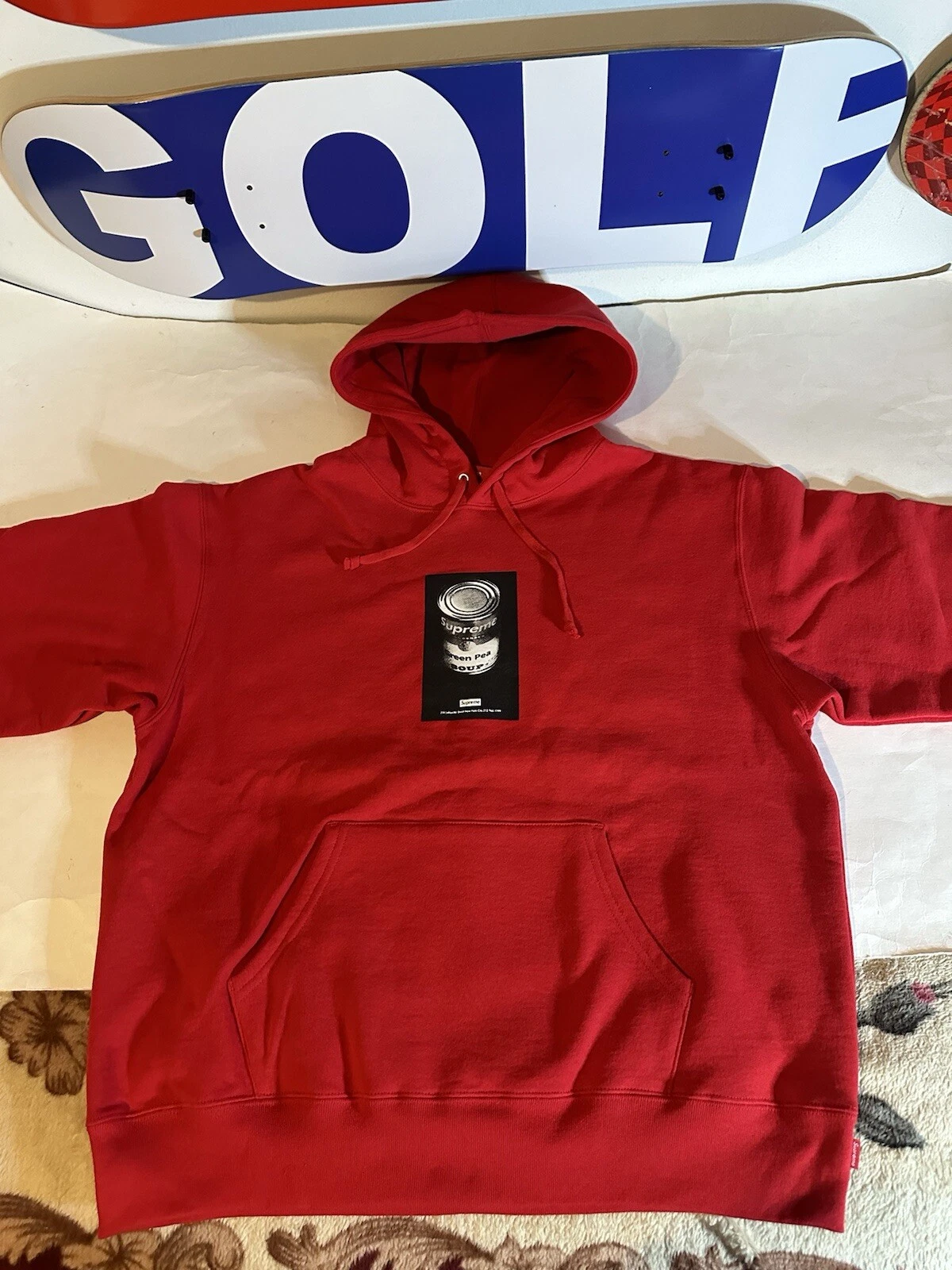 Felpa con cappuccio Supreme Soup uomo TAGLIA MEDIA