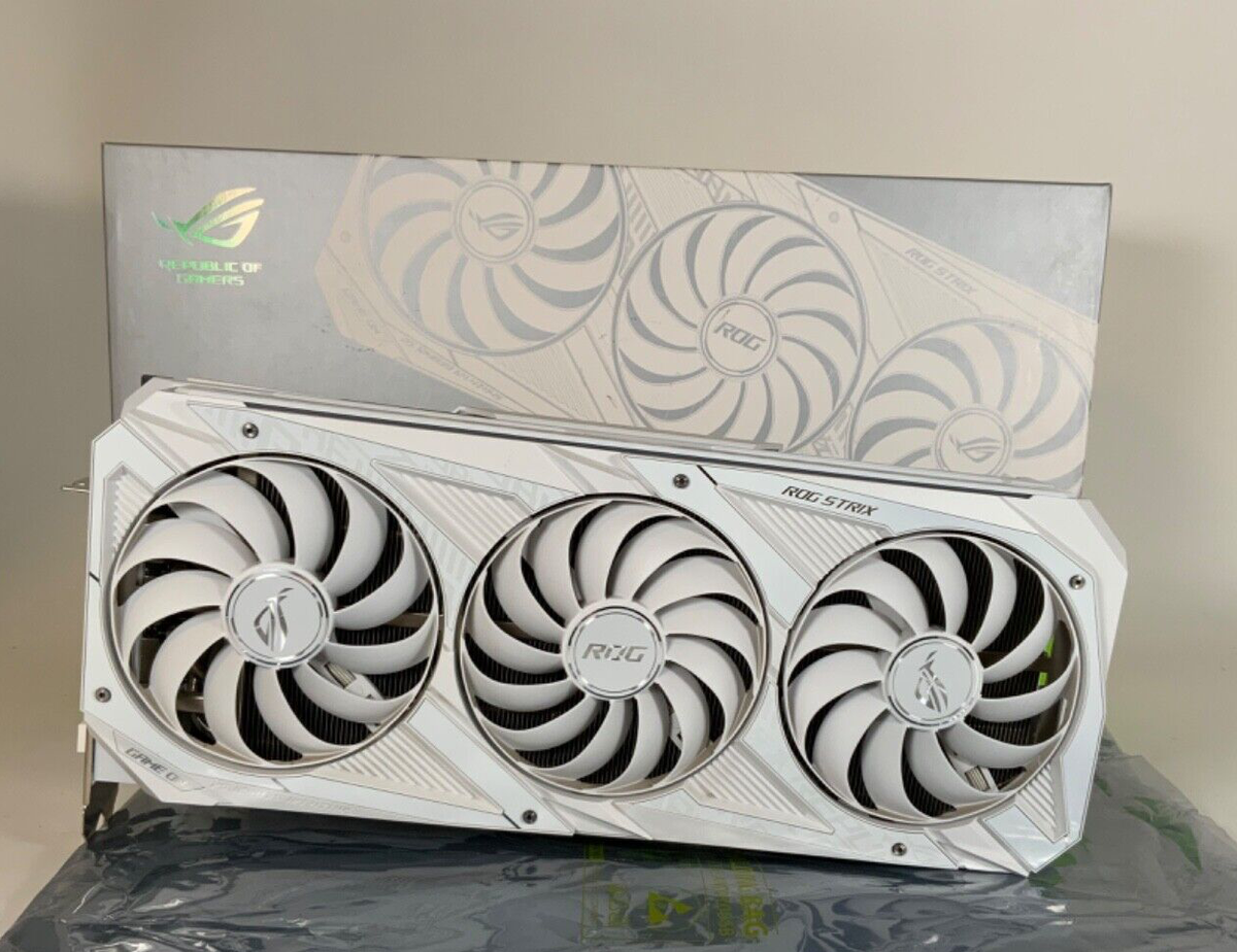 Nvidia ASUS ROG Strix GeForce RTX 3090 OC 24GB White Edition Nvidia ASUS ROG Strix GeForce RTX 3090 OC 24GB White Edition