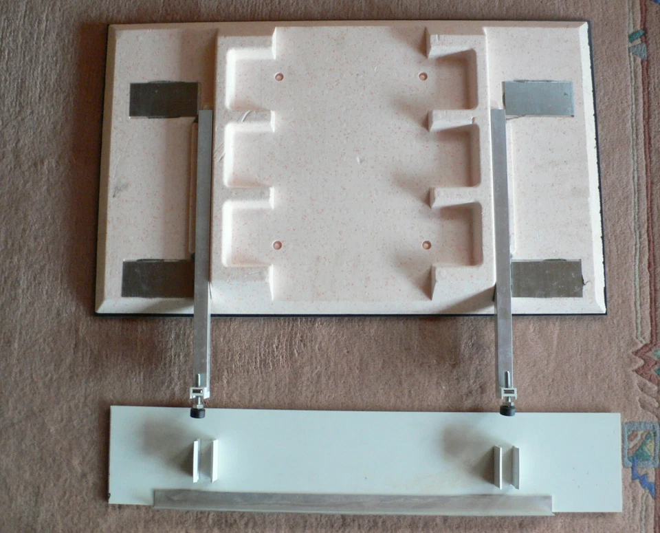 Artweger Twinline 2 Duschbadewanne, Fuß-Teil der Wannenverkleidung Schwarz, - Bild 2 von 2