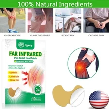 Knee Pain Relief Patch 10PCS - Herbal Warming Plaster for Joint & Arthritis Pads
