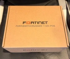 Fortinet FSR-112D-POE Layer 2 ruggedized FortiSwitch 8 x GE RJ45 - 4 SFP NEW