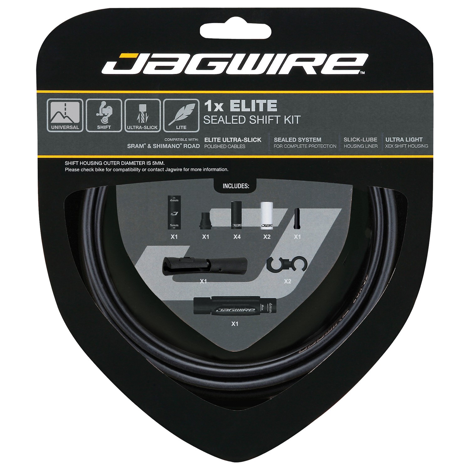 Elite Sealed Shift Kit évite les vitesses bloquées par la boue