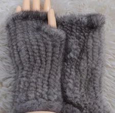 Fur Jewelry High Quality Mink Braid Arm Warmer/Fur Real