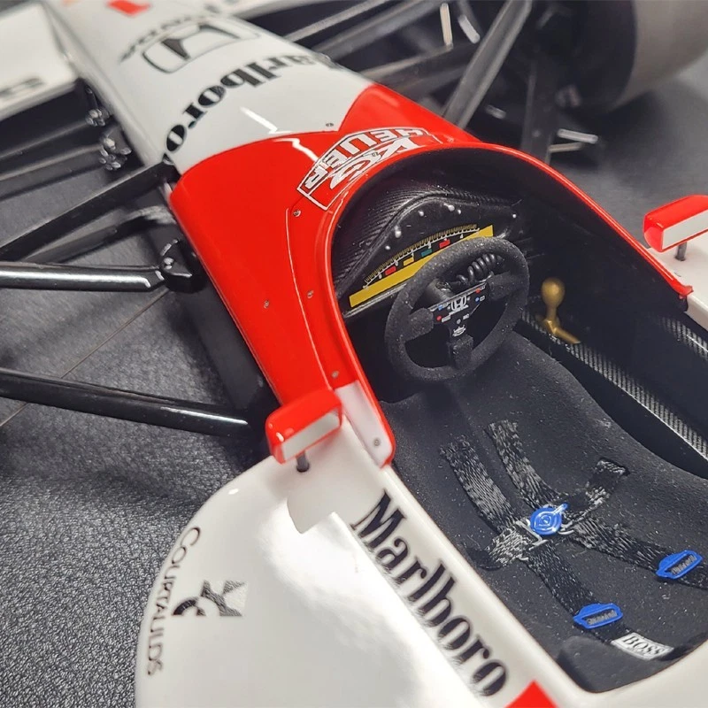 1991 Ayrton Senna McLaren Honda MP4/6 GP del Brasile - 1/12 GPreplicas - Immagine 3 di 4