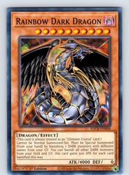 Rainbow Dark Dragon (SDCB-EN008) - Legend of the Crystal Beasts - Common - 1st Edition