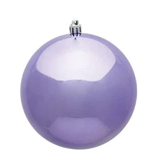 Vickerman 2.4 in. Lavender Shiny UV Christmas Ornament Ball - 24 per Bag