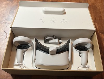 Oculus Quest 2 VR Headset With Remote128GB VR - excellent Shape **Tested Works**