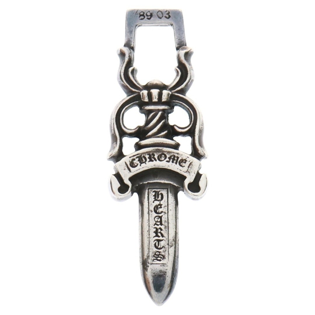 CHROME HEARTS #10 DAGGER #10ダガー Pendant Top Silver BCA194