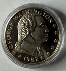 1982 George Washington 250th Anniversary .999 Fine Silver 1 OZ Round Coin