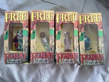 Typhoo Tea Wind in the Willows 4 Resin Figurines  Boxed and Hand Painted