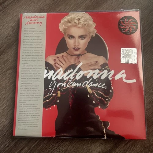 Madonna You Can Dance RSD Red Vinyl Sealed Hype Sticker