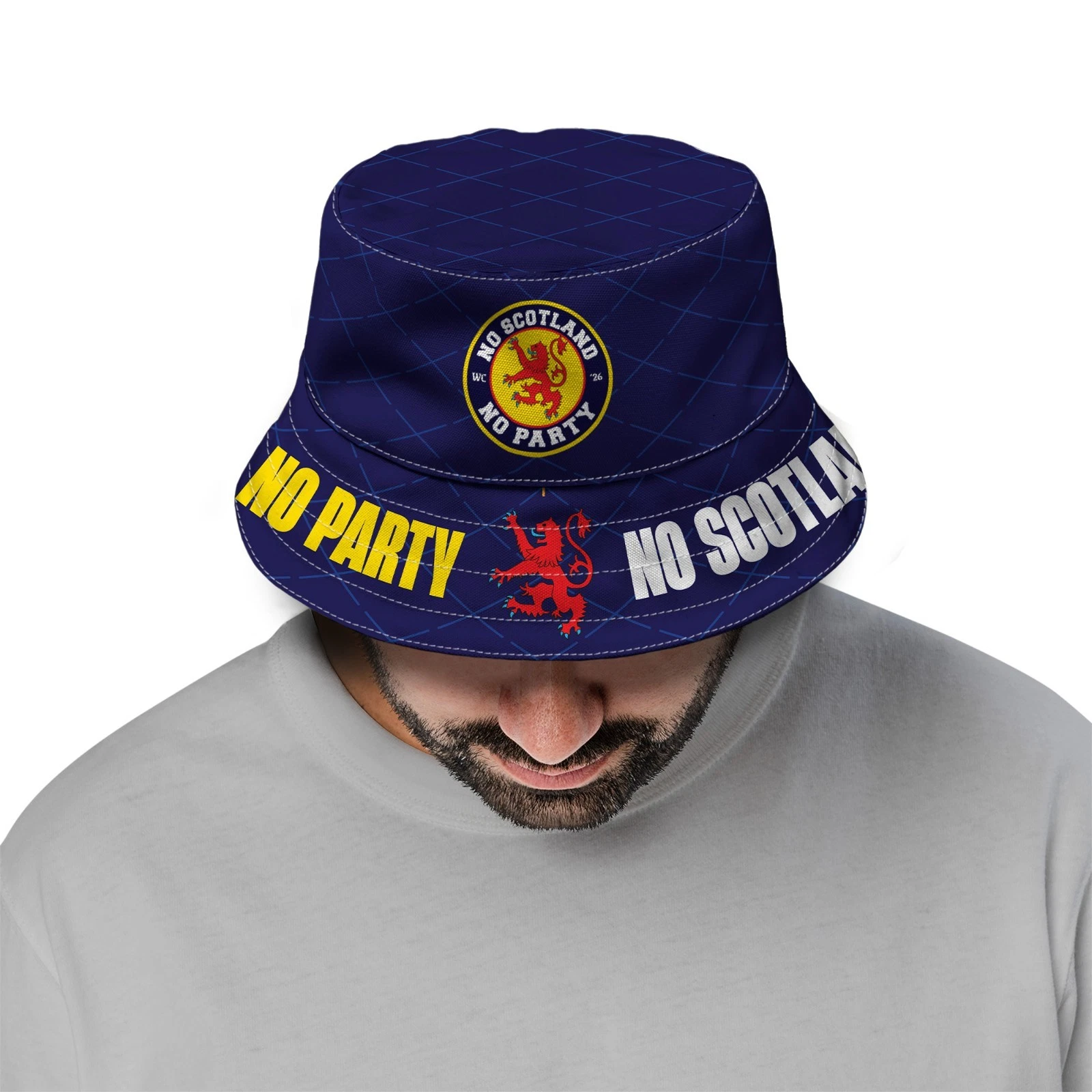 No Scotland No Party Design 2 - WC 2026 - Football Bucket Hat - Unisex