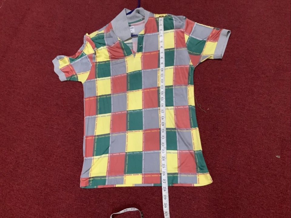 Moschino Jeans VTG Men’s Polo 90s Statement Shirt Iconic Retro Designer Rare - Image 4 of 4