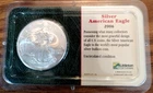 2006 $1 American Silver Eagle 1Oz Dollar in a Littleton Holder
