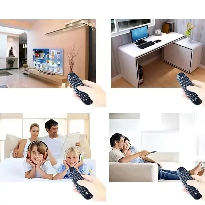 Kabelloser TV-Pilot mit Tastatur und Maus für Smart TV 10M 3W1 Wireless Air Mous - Bild 3 von 3