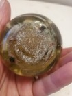 Antique Art Glass Flower Frog Paperweight Ink Pen Holder Desk Accent  — photo 7