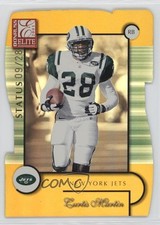 2001 Donruss Elite Status Die-Cut 9/28 Curtis Martin #66 HOF 06ui