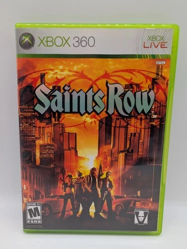 Saints Row (Xbox 360) VERY GOOD W/MANUAL! MAIL IT TOMORROW!