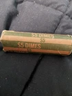 90% Silver Mercury Dimes - One  Roll of (50) coins - $5 Face WITH-FREE Shipping