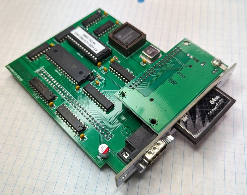 Tandy 1000 EX/HX 3-in-1 Adapter - Serial + RAM + XTIDE Upgrade - Image 3 of 4