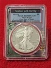 2022-W American Silver Eagle ASE DOLLAR  PCGS PR 70DCAM STATUE OF LIBERTY #T1792