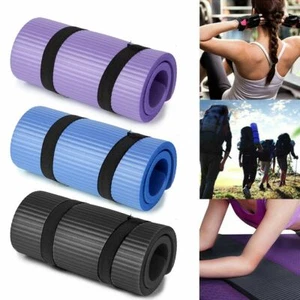 Exercise Yoga Mat Thick Non-slip Durable Extra Mats Pilates Pad Fitness Gym Mini
