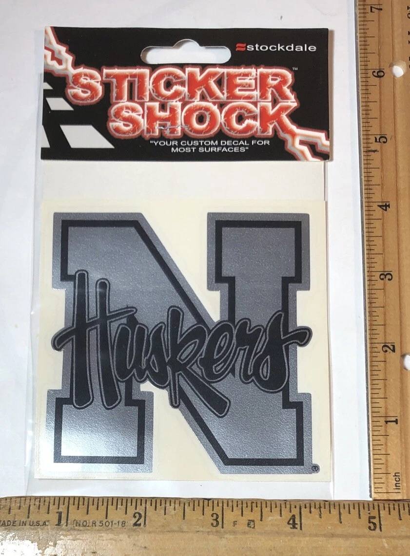 Nebraska Cornhuskers Family Decal Set Large