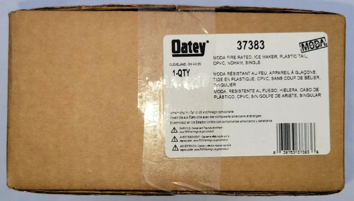 Oatey 37383 Moda Fire Rated Ice Maker Supply Box New eBay
