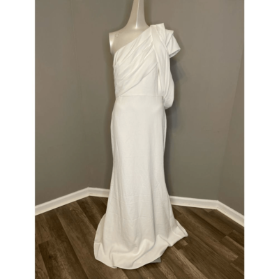 BADGLEY MISCHKAAsymmetrical One-Shoulder Gown | eBay