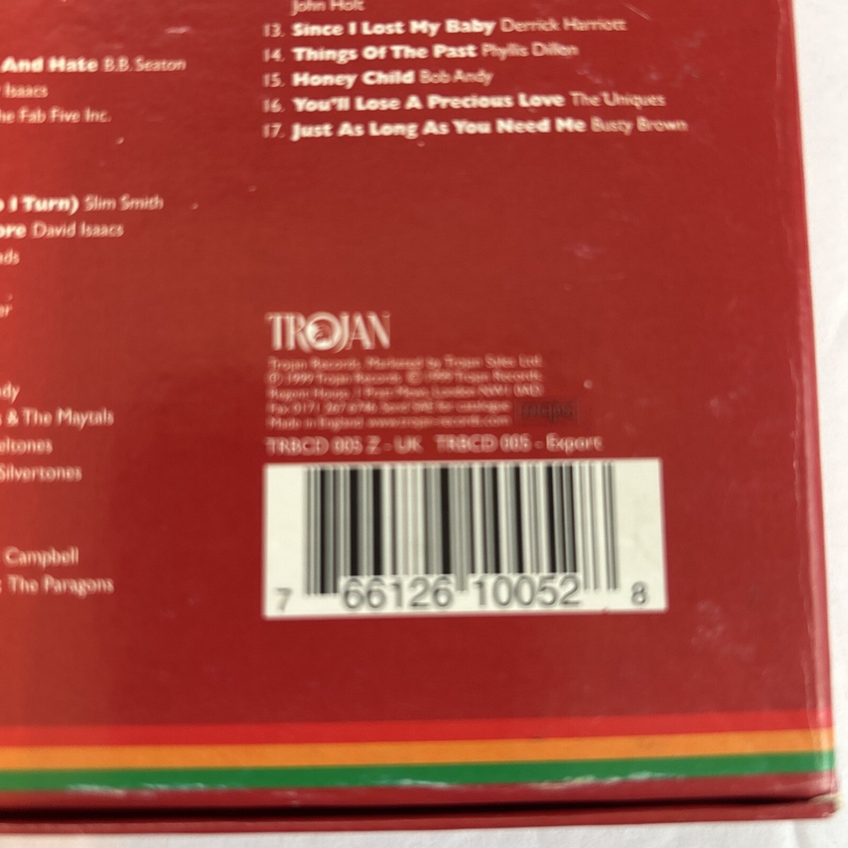 TROJAN LOVERS ROCK BOX SET 限定盤 CD3枚組 Trojan Box Set - Trojan Lovers Box Set - Amazon.com Music